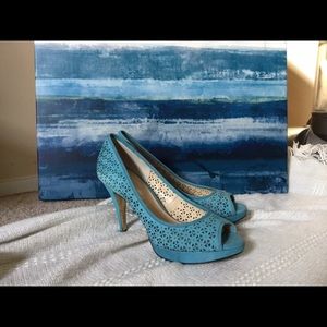 Enzo Angiolini Blue Women’s Heels